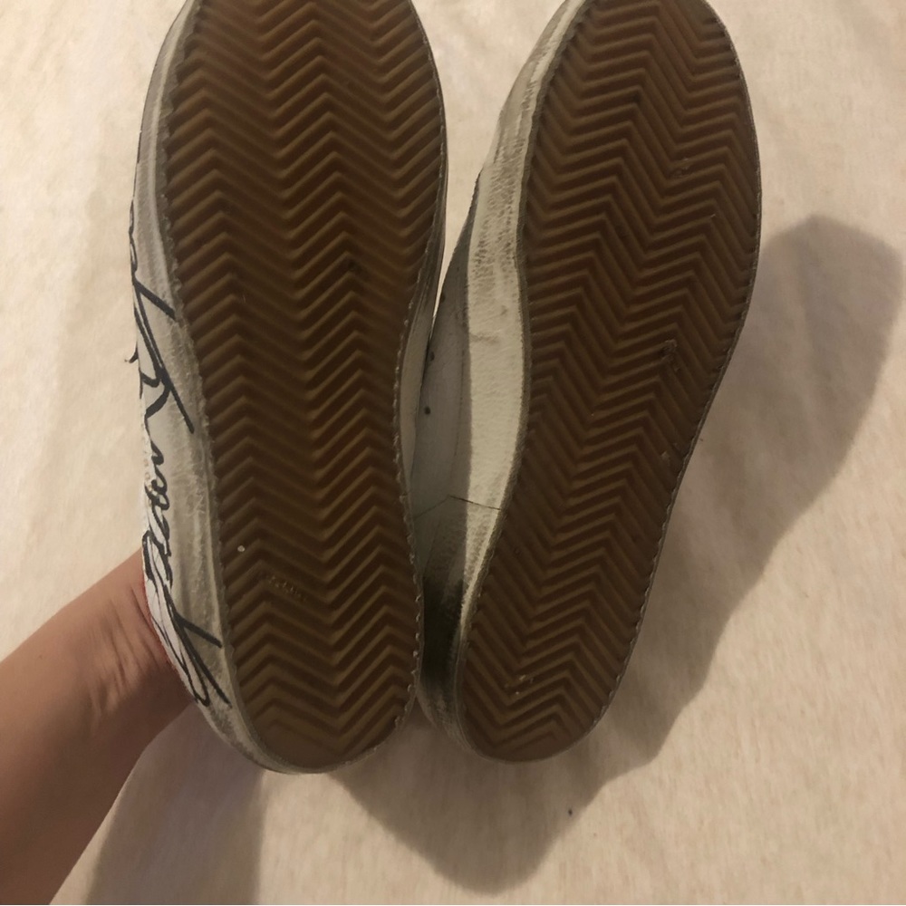 Golden Goose superstar cracked leather sneakers, EUC - Picture 7 of 10